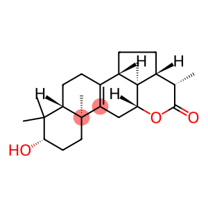 Pregn-8-ene-20-carboxylic acid, 3,12-dihydroxy-4,4-dimethyl-, δ-lactone, (3β,5α,12β,20S)- (9CI)