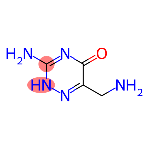 3-Amino-6-(aminoethyl)-1,2,4-triazine-5-(4H)-one acetate salt