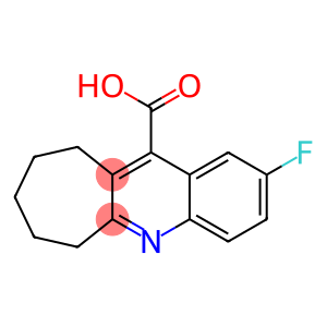 2-FLUORO-7,8,9,10-TETRAHYDRO-6H-CYCLOHEPTA[B]QUINOLINE-11-CARBOXYLIC ACID