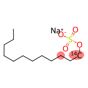 LAURYL-1-14C SULFATE SODIUM SALT