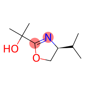 2-Oxazolemethanol,4,5-dihydro-alpha,alpha-dimethyl-4-(1-methylethyl)-,(4S)-(9CI)