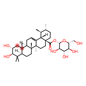 (2ALPHA,3BETA)-2,3-DIHYDROXY-URS-12-EN-28-OIC ACID BETA-D-GLUCOPYRANOSYL ESTER