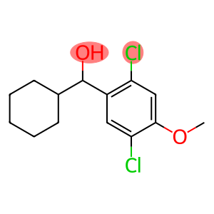 2,5-Dichloro-α-cyclohexyl-4-methoxybenzenemethanol