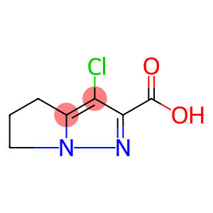 3-chloro-5,6-dihydro-4H-pyrrolo[1,2-b]pyrazole-2-carboxylic acid