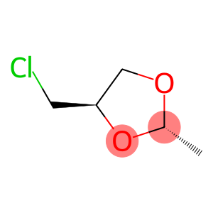 trans-4-chloromethyl-2-methyl-1,3-dioxolane