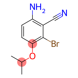 Benzonitrile, 6-amino-2-bromo-3-(1-methylethoxy)-