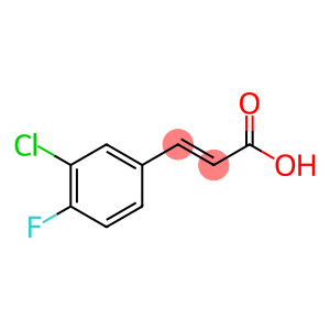 3-氯-4-氟肉桂酸