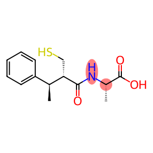 N-(2-(mercaptomethyl)-3-phenylbutanoyl)-L-alanine