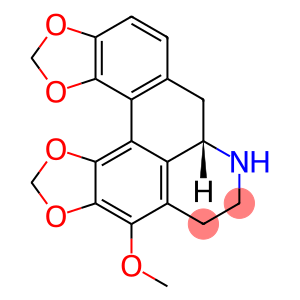 5H-Bis[1,3]benzodioxolo[6,5,4-de:4',5'-g]quinoline, 6,7,7a,8-tetrahydro-4-methoxy-, (7aS)- (9CI)