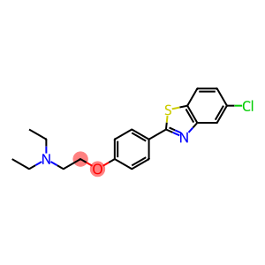 Ethanamine, 2-[4-(5-chloro-2-benzothiazolyl)phenoxy]-N,N-diethyl-