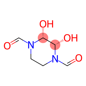 1,4-Piperazinedicarboxaldehyde,2,3-dihydroxy-,cis-(9CI)