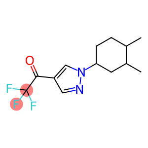 Ethanone, 1-[1-(3,4-dimethylcyclohexyl)-1H-pyrazol-4-yl]-2,2,2-trifluoro-