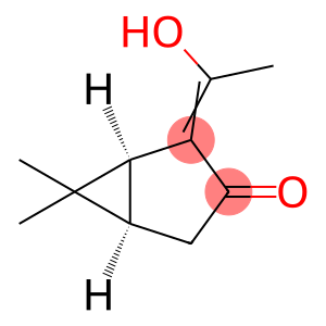 Bicyclo[3.1.0]hexan-3-one, 2-(1-hydroxyethylidene)-6,6-dimethyl-, (1S,5R)-