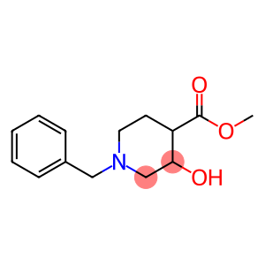 4-Piperidinecarboxylic acid, 3-hydroxy-1-(phenylmethyl)-, methyl ester