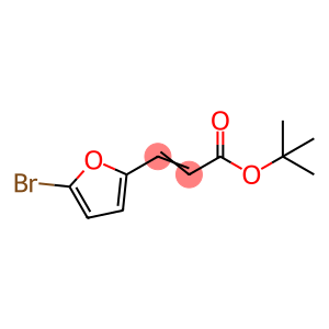 2-Propenoic acid, 3-(5-bromo-2-furanyl)-, 1,1-dimethylethyl ester