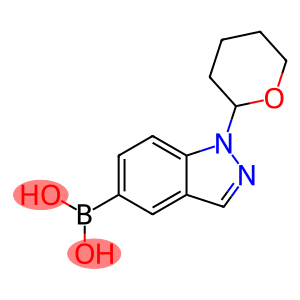 1-(TETRAHYDRO-2H-PYRAN-2-YL)-1H-INDAZOL-5-YL-5-BORONIC ACID