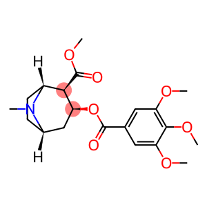 8-Azabicyclo[3.2.1]octane-2-carboxylic acid, 8-methyl-3-[(3,4,5-trimethoxybenzoyl)oxy]-, methyl ester, (1R,2R,3S,5S)-