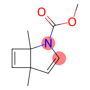 2-Azabicyclo[3.2.0]hepta-3,6-diene-2-carboxylic  acid,  1,5-dimethyl-,  methyl  ester