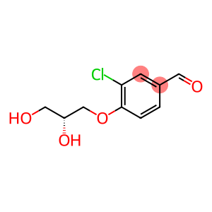 Benzaldehyde, 3-chloro-4-[(2R)-2,3-dihydroxypropoxy]-