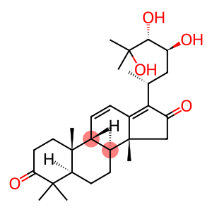 Dammara-11,13(17)-diene-3,16-dione, 23,24,25-trihydroxy-, (8α,9β,14β,23S,24R)-