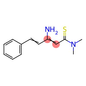 2,4-Pentadienethioamide,  3-amino-N,N-dimethyl-5-phenyl-