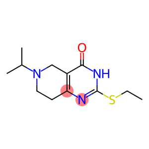 Pyrido[4,3-d]pyrimidin-4(3H)-one, 2-(ethylthio)-5,6,7,8-tetrahydro-6-(1-methylethyl)-