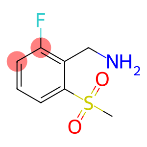 Benzenemethanamine, 2-fluoro-6-(methylsulfonyl)-