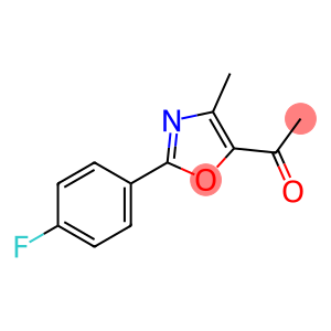 1-[2-(4-Fluorophenyl)-4-methyl-1,3-oxazol-5-yl]ethan-1-one