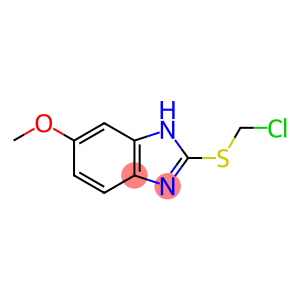 1H-Benzimidazole, 2-[(chloromethyl)thio]-6-methoxy-