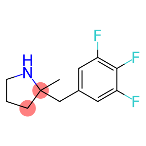 (2R)-2-Methyl-2-[(3,4,5-trifluorophenyl)methyl]pyrrolidine