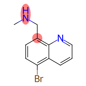 1-(5-bromoquinolin-8-yl)-N-methylmethanamine