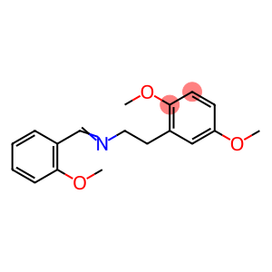 Benzeneethanamine, 2,5-dimethoxy-N-[(2-methoxyphenyl)methylene]-