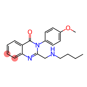 2-[(BUTYLAMINO)METHYL]-3-(4-METHOXYPHENYL)-4(3H)-QUINAZOLINONE