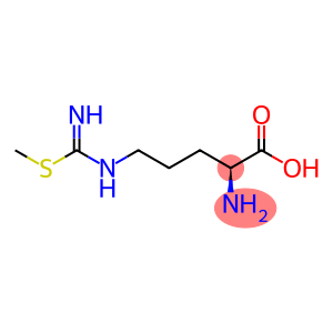 (2S)-2-azanyl-5-[[azanyl(methylsulfanyl)methylidene]amino]pentanoic acid