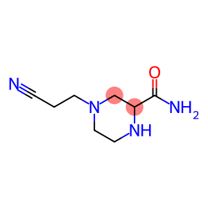 4-(2-CYANOETHYL)PIPERAZINE-2-CARBOXAMIDE