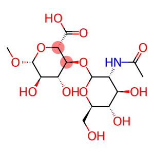 methyl-2-acetamido-2-deoxyglucopyranosyl-1-4-glucopyranosiduronic acid