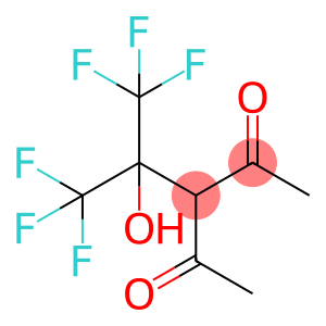 3-[2,2,2-Trifluoro-1-(trifluoromethyl)-1-hydroxyethyl]-2,4-pentanedione