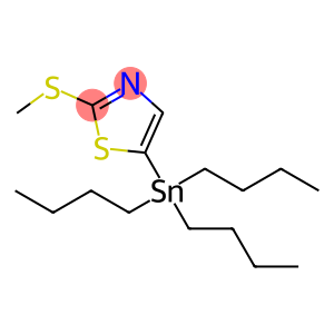 2-(Methylthio)-5-(tributylstannyl)thiazole
