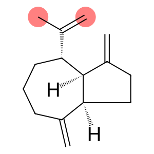Azulene,decahydro-1,4-bis(methylene)-8-(1-methylethenyl)-, (3aR,8S,8aR)-rel-(+)-