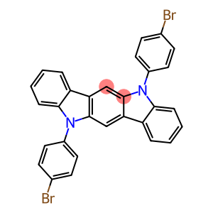 5,11-双(4-溴苯基)-5,11-二氢吲哚并吲哚并[3,2-B]咔唑