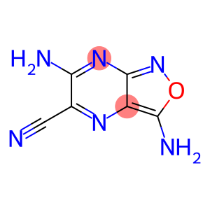 Isoxazolo[3,4-b]pyrazine-5-carbonitrile, 3,6-diamino- (9CI)