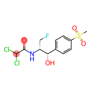 Acetamide, 2,2-dichloro-N-[1-(fluoromethyl)-2-hydroxy-2-[4-(methylsulfonyl)phenyl]ethyl]-, [S-(R*,R*)]- (9CI)