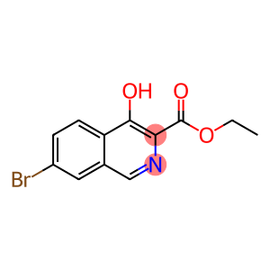 3-Isoquinolinecarboxylic acid, 7-bromo-4-hydroxy-, ethyl ester