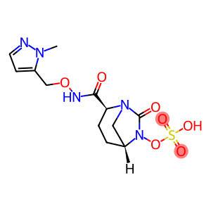 (1R,2S,5R)-2-[[[(1-METHYL-1H-PYRAZOL-5-YL) METHOXY]AMINO]CARBONYL]-7-OXO-1,6-DIAZAB ICYCLO[3.2.1]OCT