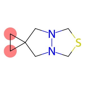 Spiro[cyclopropane-1,6(7H)-[1H,3H,5H]pyrazolo[1,2-c][1,3,4]thiadiazole]  (9CI)