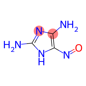 1H-Imidazole-2,4-diamine, 5-nitroso-