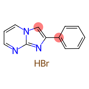 2-Phenylimidazo(1,2-a)pyrimidinehydrobromide