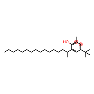 Phenol, 4-(1,1-dimethylethyl)-2-methyl-6-(1-methylpentadecyl)-