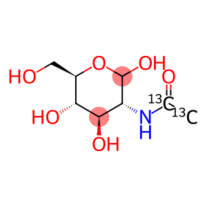 N-[1,2-13C2]乙酰基-D-葡萄糖胺