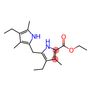 4-Ethyl-5-[(4-ethyl-3,5-dimethyl-1H-pyrrol-2-yl)methyl]-3-methyl-1H-pyrrole-2-carboxylic acid ethyl ester